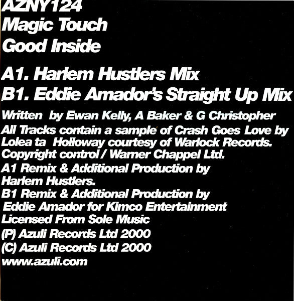Magic Touch : Good Inside (2x12")