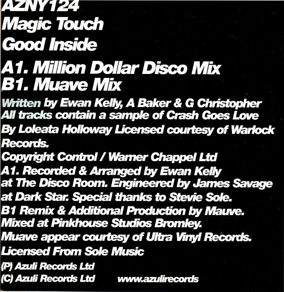 Magic Touch : Good Inside (2x12")
