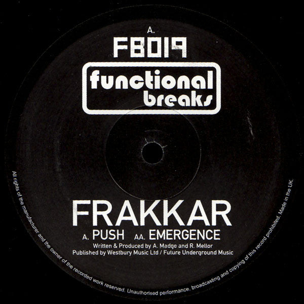 Frakkar : Push (12")