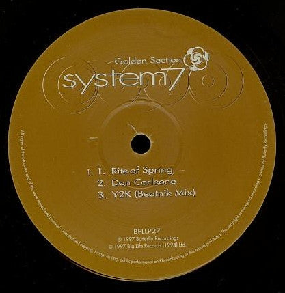System 7 : Golden Section (2xLP)
