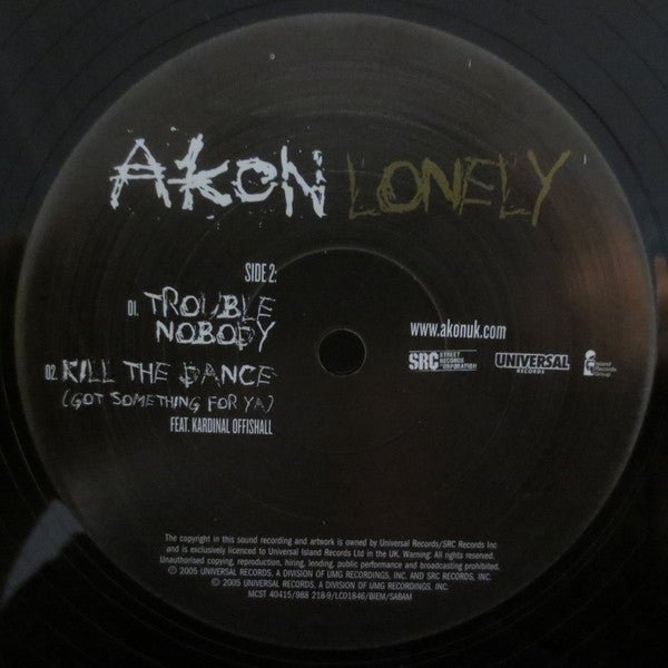 Akon : Lonely (12")