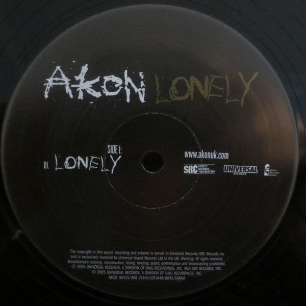 Akon : Lonely (12")