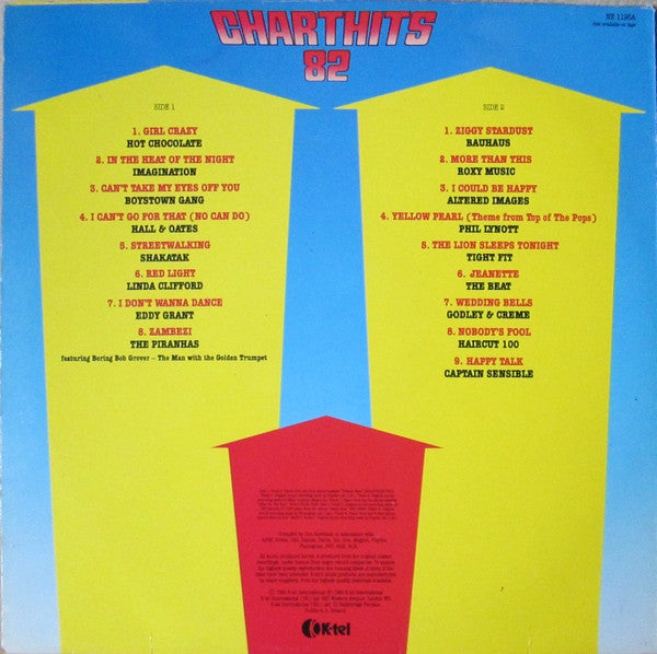 Various : Charthits 82 Vol. 1 (LP, Comp, CBS)