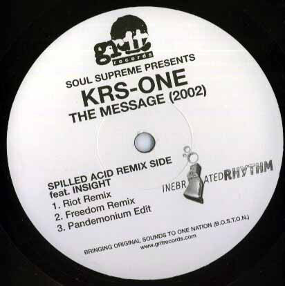 KRS-One : The Message (2002) (12")