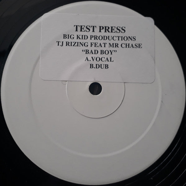 TJ Rizing Feat Mr Chase : Bad Boy (12", TP, W/Lbl)