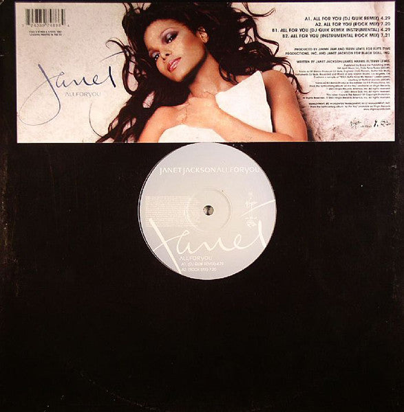 Janet Jackson : All For You (12", Single)