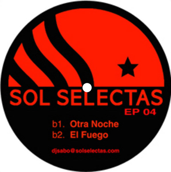 Sabo (2) / Pablo Sanchez : Sol Selectas EP 04 (12", Uno)