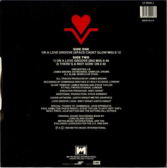 Orchestra JB : On A Love Groove (12")