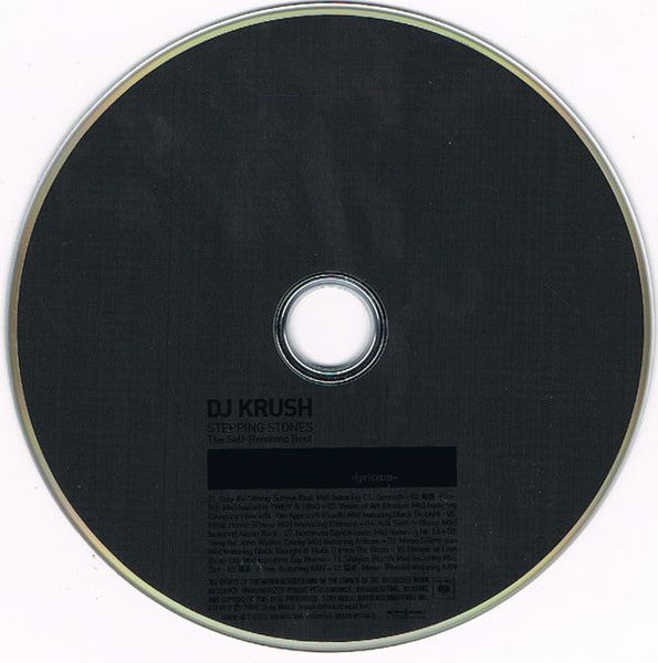 DJ Krush : Stepping Stones The Self-Remixed Best -Lyricism- (CD, Album, Comp)