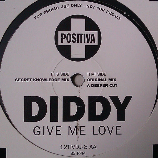 Diddy : Give Me Love (12", Promo)