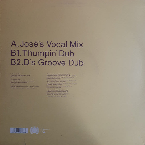 José Nuñez* Feat. Octahvia* : In My Life > Pt.1 (12")