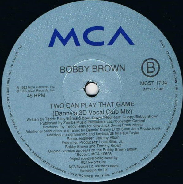 Bobby Brown : Good Enough (12", Single)