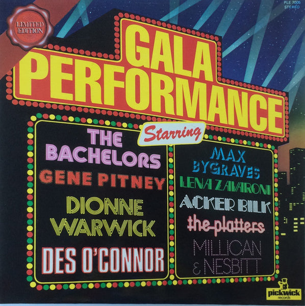 Various : Gala Performance (LP, Comp, Ltd)