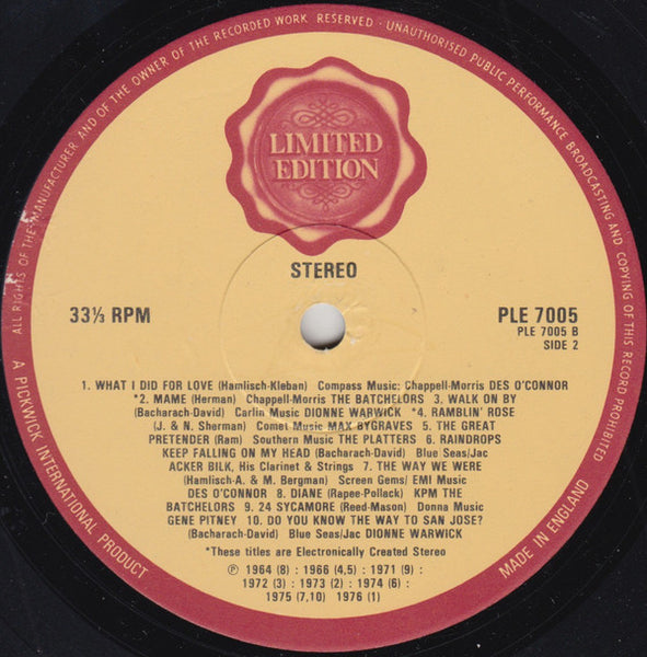 Various : Gala Performance (LP, Comp, Ltd)