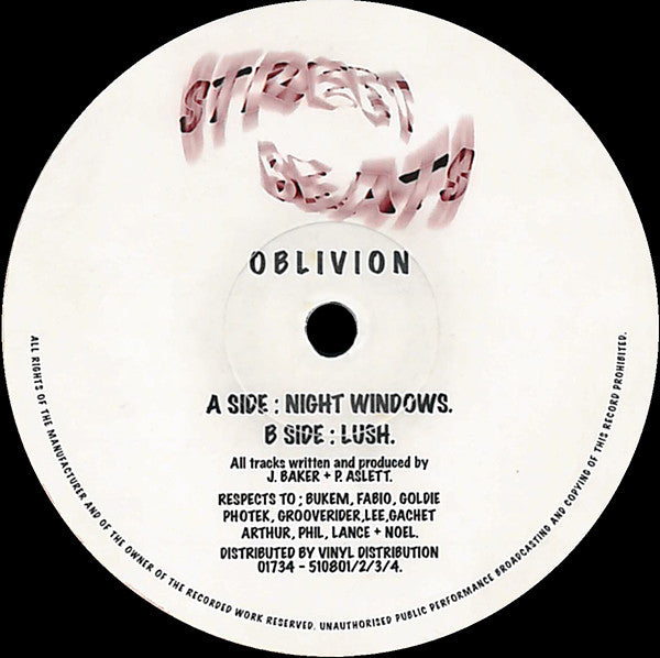 Oblivion : Volume 1 (12")