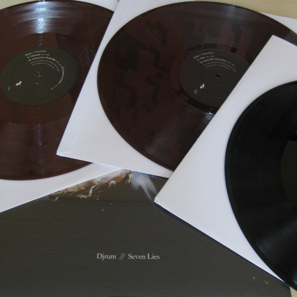 Djrum* : Seven Lies (3x12", Album, Ltd, RP, 2x )