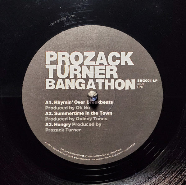 Prozack Turner : Bangathon! (2xLP, Album)