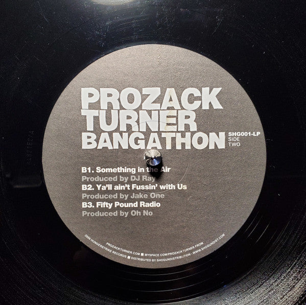 Prozack Turner : Bangathon! (2xLP, Album)