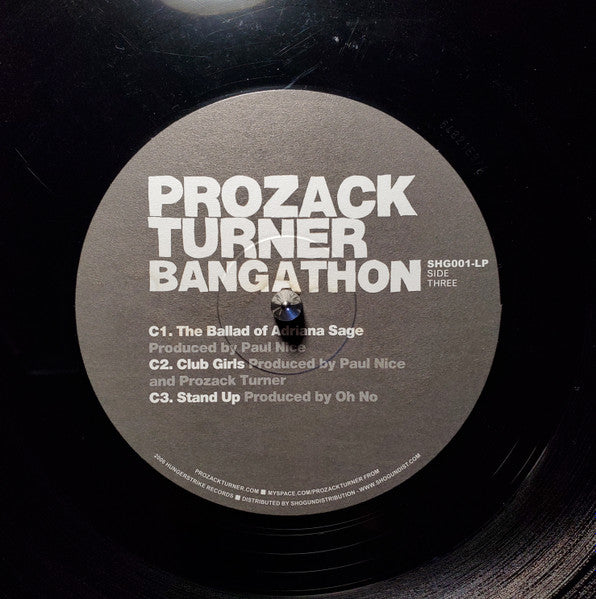 Prozack Turner : Bangathon! (2xLP, Album)