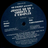Jonnie Go Go* + Sharkey & K Komplex* : Violet Skies / One Consciousness (12")