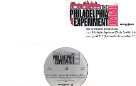 The Philadelphia Experiment : Remixed (12", Promo)