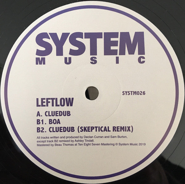 Leftlow : Cluedub / Boa / Cluedub (Skeptical Remix) (12", EP)