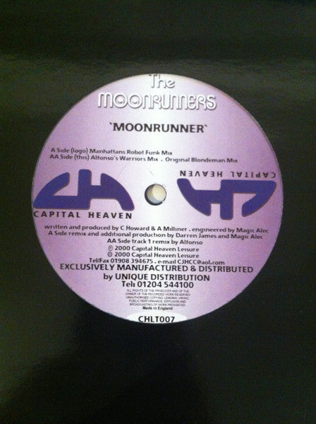 Moonrunners : Moonrunner (12")