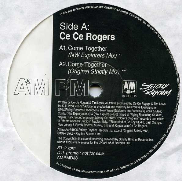 Ce Ce Rogers : Come Together (The Mixes) (2x12", Promo)