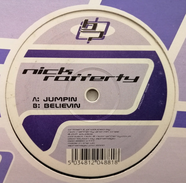 Nick Rafferty : Jumpin / Believin (12")