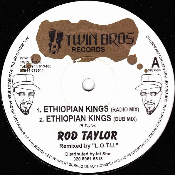 Rod Taylor : Ethiopian Kings (12")