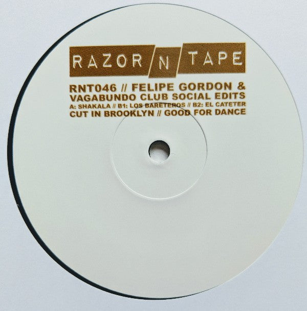 Felipe Gordon & Vagabundo Club Social : Felipe Gordon & Vagabundo Club Social Edits (12")