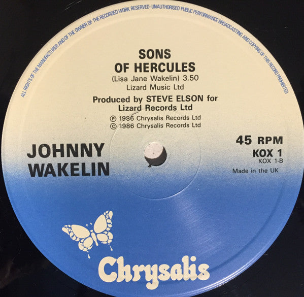 Johnny Wakelin : Bruno (12")