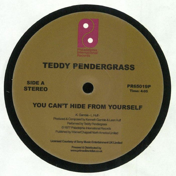 Teddy Pendergrass : You Can't Hide From Yourself / The More I Get, The More I Want (12", RSD, Single, RE)