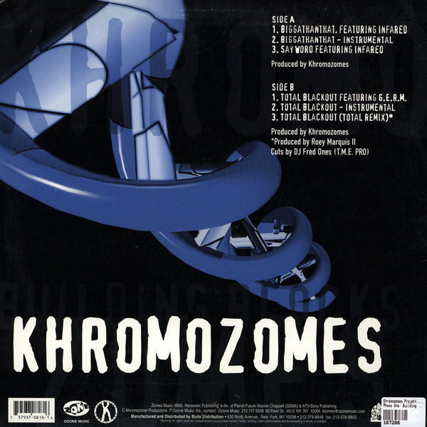 The Khromozomes Projekt* : Phase One: Building Blocks (12")