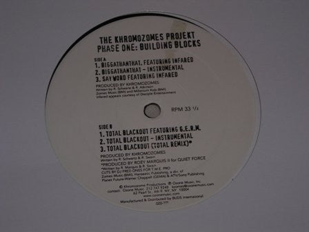 The Khromozomes Projekt* : Phase One: Building Blocks (12")