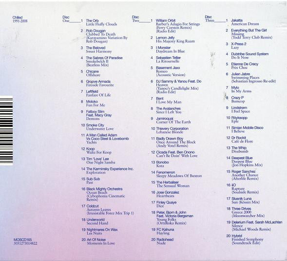 Various : Chilled 1991-2008 (3xCD, Comp, Mixed)