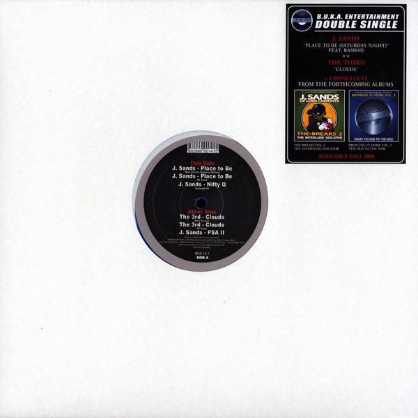 J. Sands / The 3rd : Place To Be / Nifty Q /Clouds / PSA II (12", Tra)