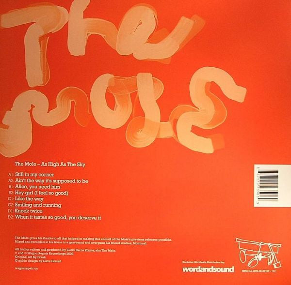 The Mole : As High As The Sky (2x12", Album)