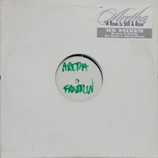 Aretha Franklin : A Rose Is Still A Rose (US Mixes) (2x12", W/Lbl)