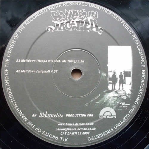 Belles In Monica : Meltdown (12")