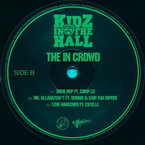 Kidz In The Hall : The In Crowd (2xLP, Album)