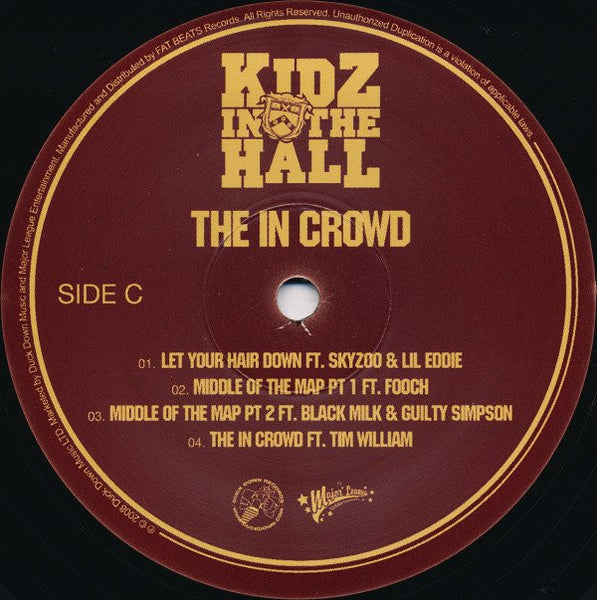 Kidz In The Hall : The In Crowd (2xLP, Album)