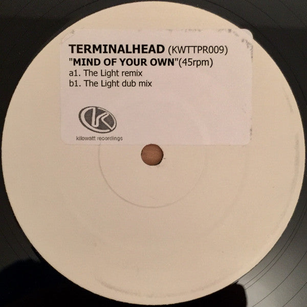 Terminalhead : Mind Of Your Own (12", Promo, W/Lbl, Sti)