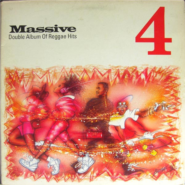 Various : Massive 4 (Double Album Of Reggae Hits) (2xLP, Comp)