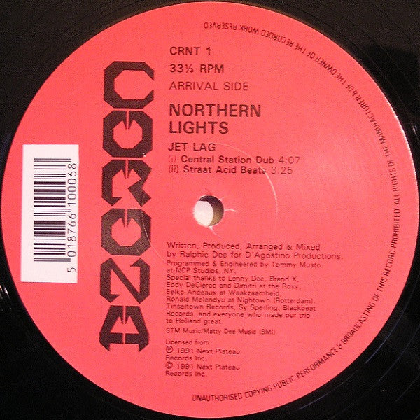 Northern Lights (3) : Jet Lag (12")