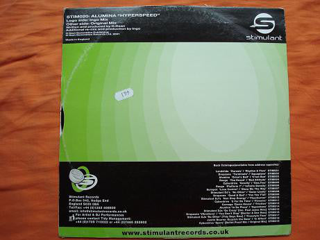 Alumina : Hyperspeed (12")