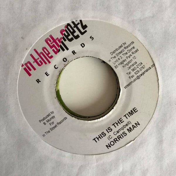 Norris Man* : This Is The Time (7")