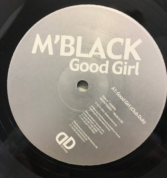 M' Black : Good Girl (12", S/Sided)