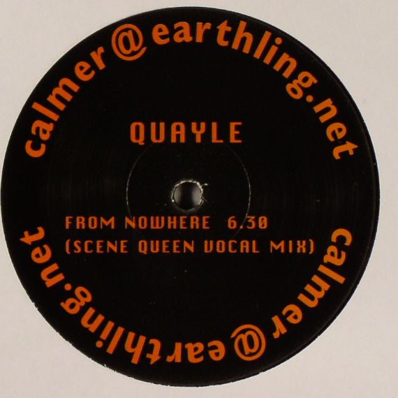 Scene Queen / Quayle (3) : Glory Whole / From Nowhere (12")