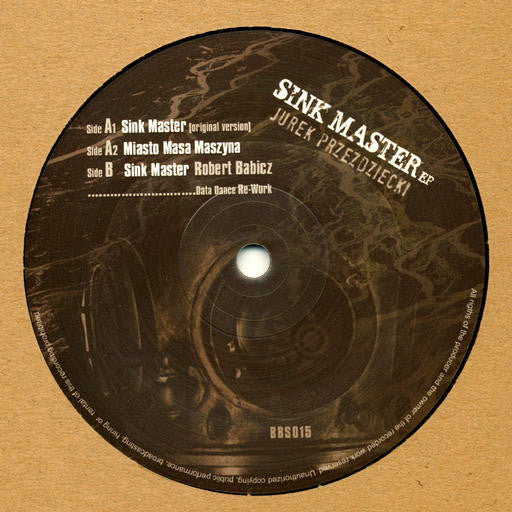 Jerzy Przezdziecki : Sink Master EP (12", EP)